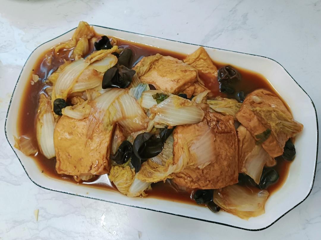 ✨无敌下饭❗️好吃到哭的白菜火腿豆腐煲