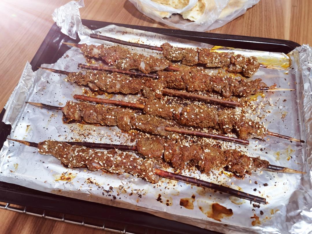 巨好吃的羊肉烤串（烤箱版）