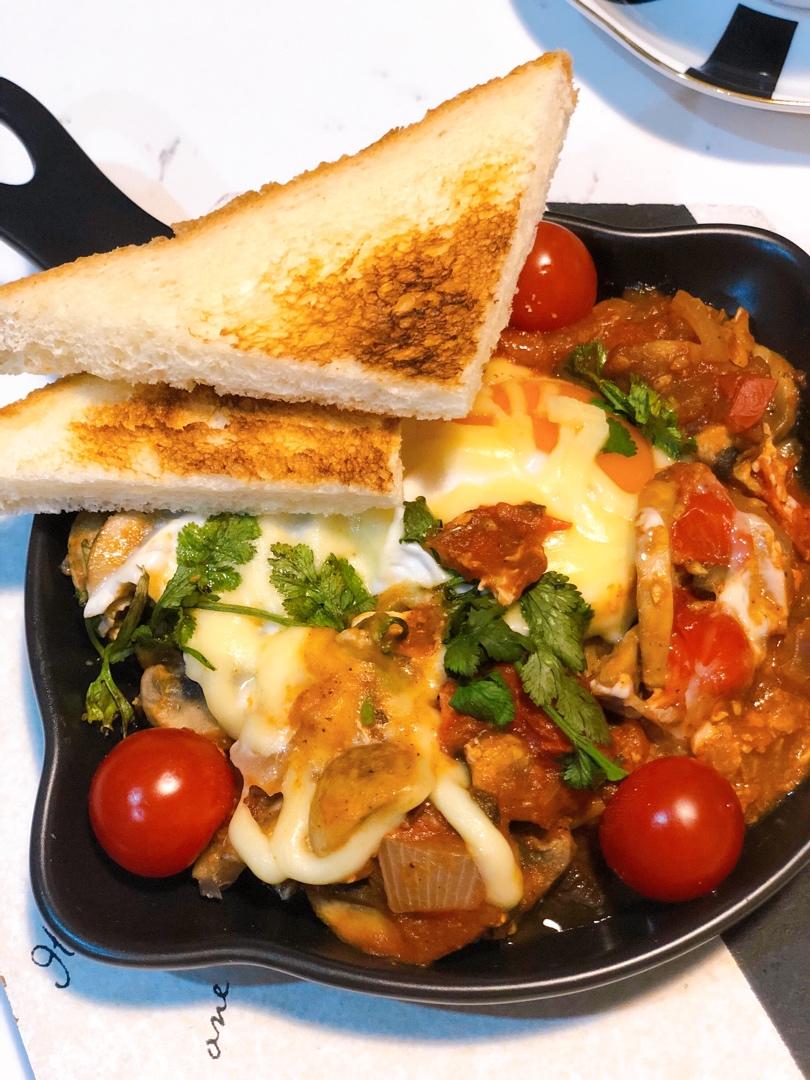 🎬 北非蛋shakshuka / 地狱蛋 eggs in hell