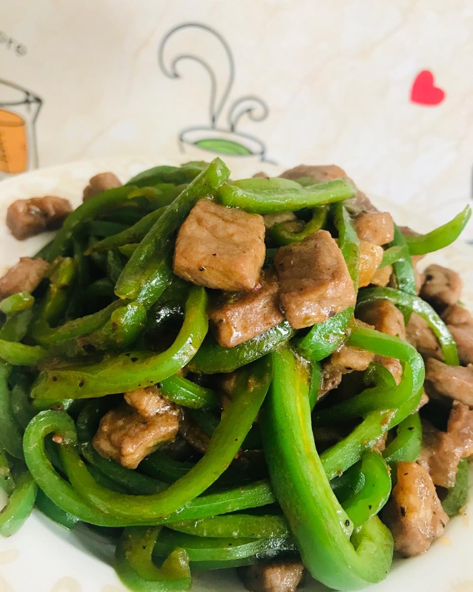 蚝油青椒牛肉丁