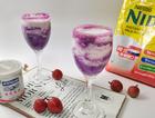 饮品—营养又健康的早餐甜品～紫薯燕麦牛奶