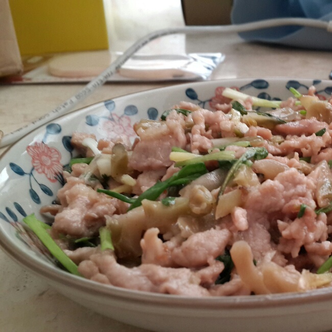榨菜肉丝
