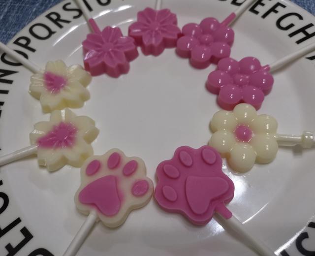 火龙果.酸奶双色奶酪棒的做法