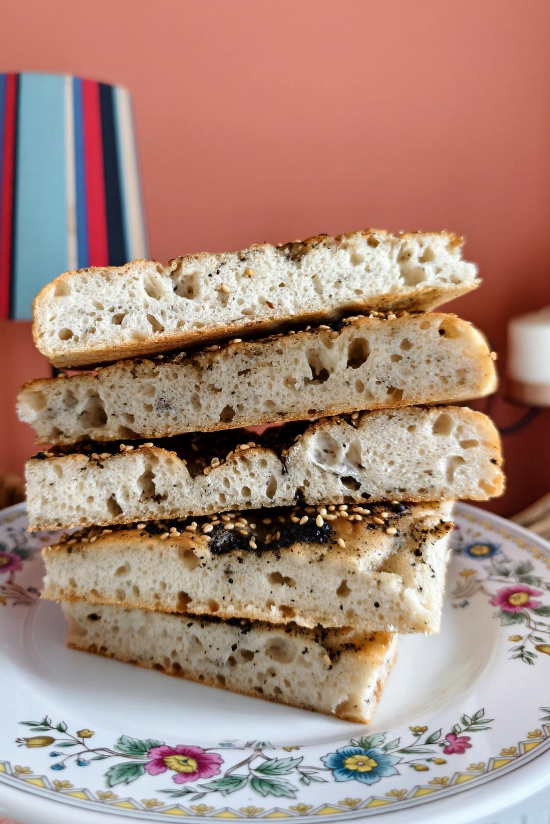 『研究了2年的完美食谱』最简单的免揉佛卡夏