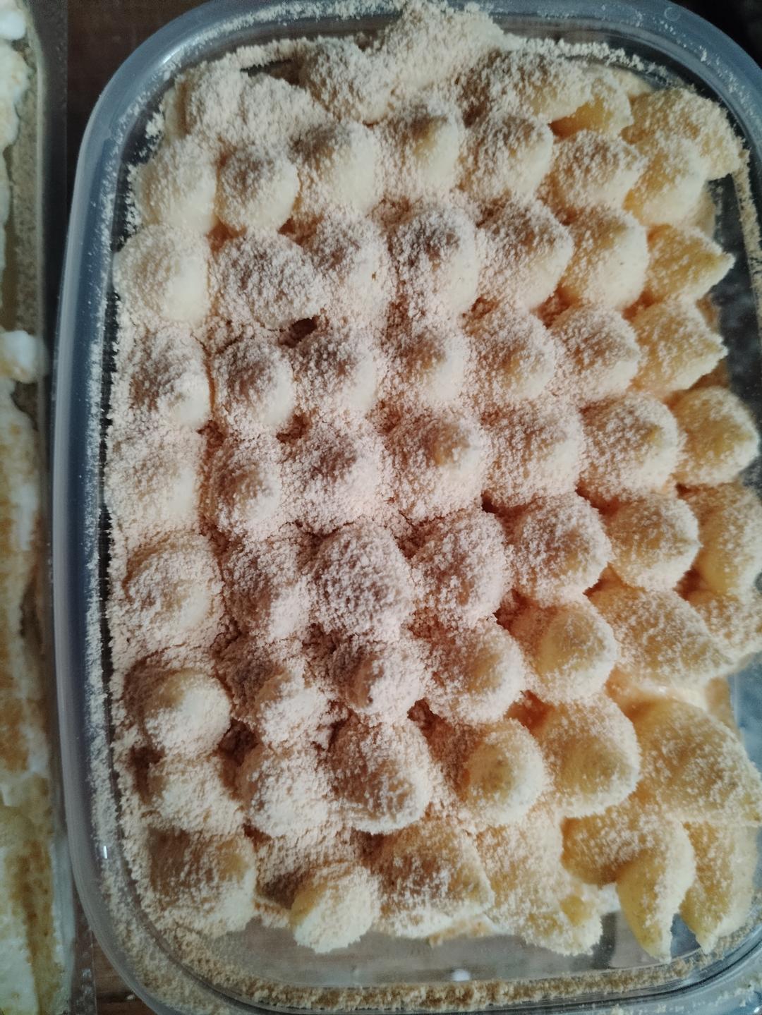 豆香浓郁甜而不腻❗️自制网红豆乳盒子蛋糕