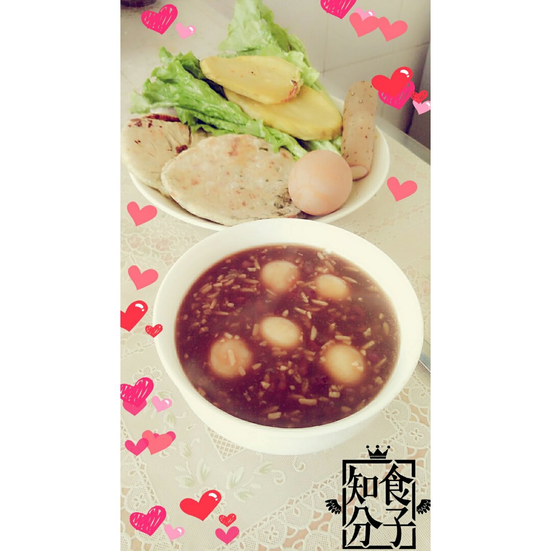 红豆酒酿圆子