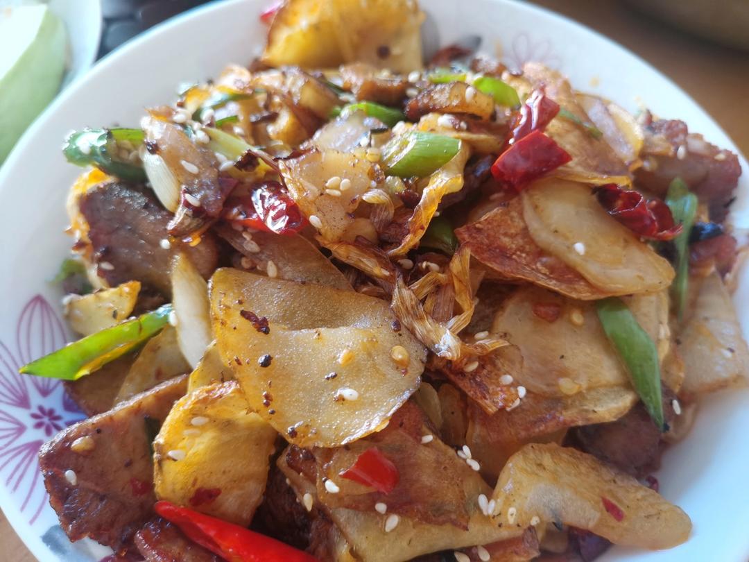 干锅土豆片