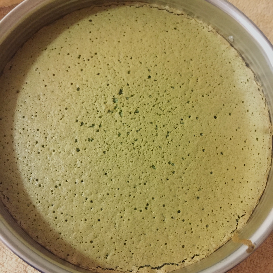 抹茶戚风蛋糕
