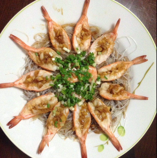 蒜蓉粉丝蒸虾