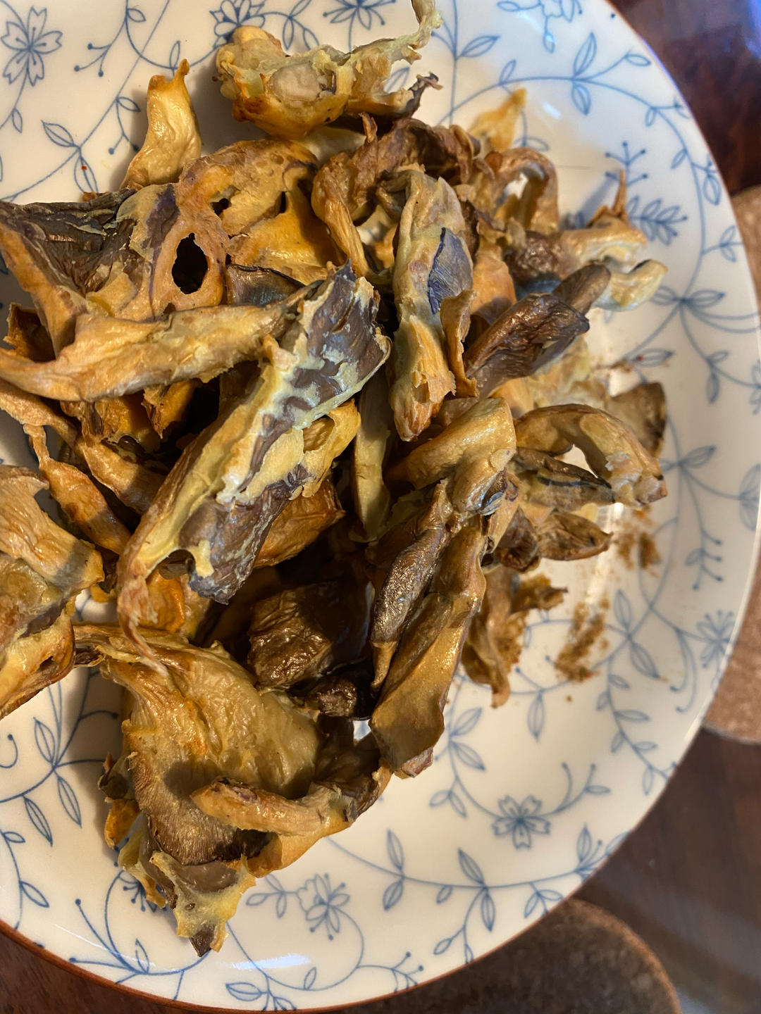 空气炸锅版：炸蘑菇（极其简单）