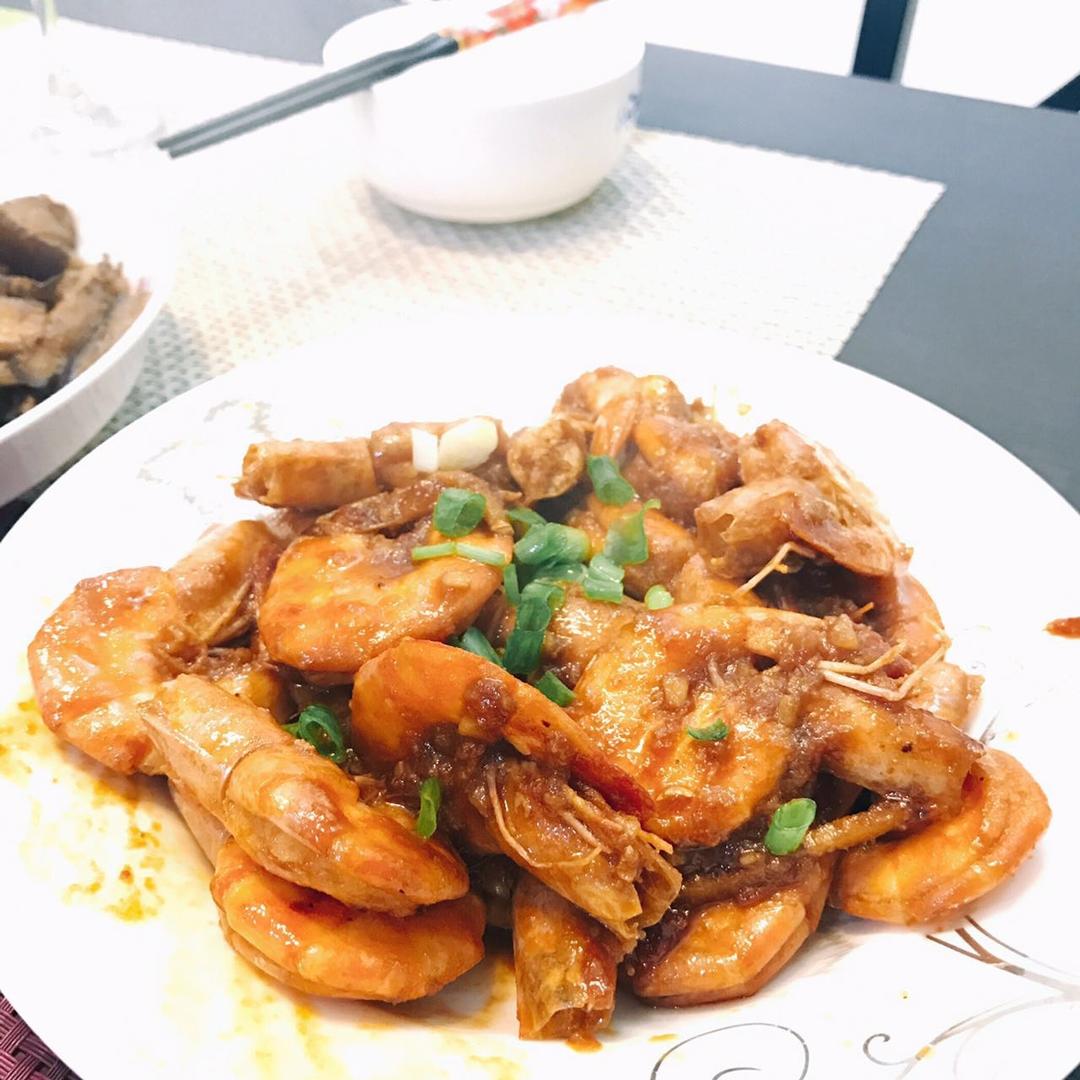 油焖大虾