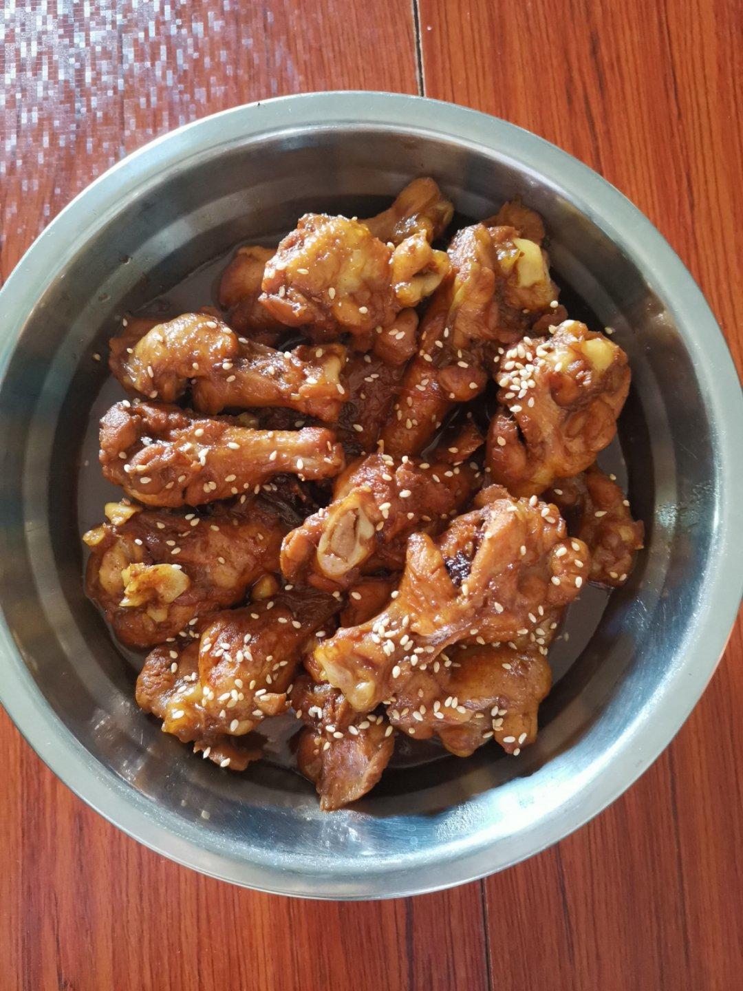 🔥好吃到飙泪的秘汁多汁蒜香鸡腿，鲜嫩到流口水。