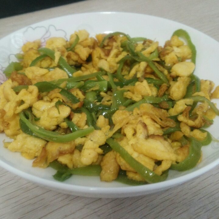 青椒炒蛋