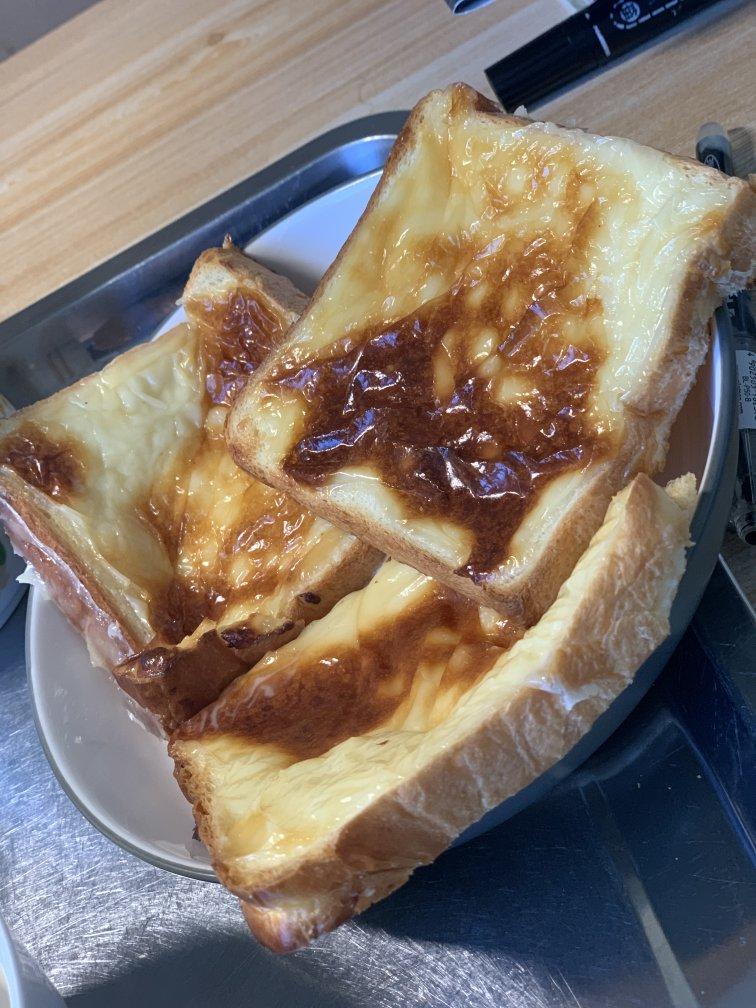 岩烧乳酪吐司片