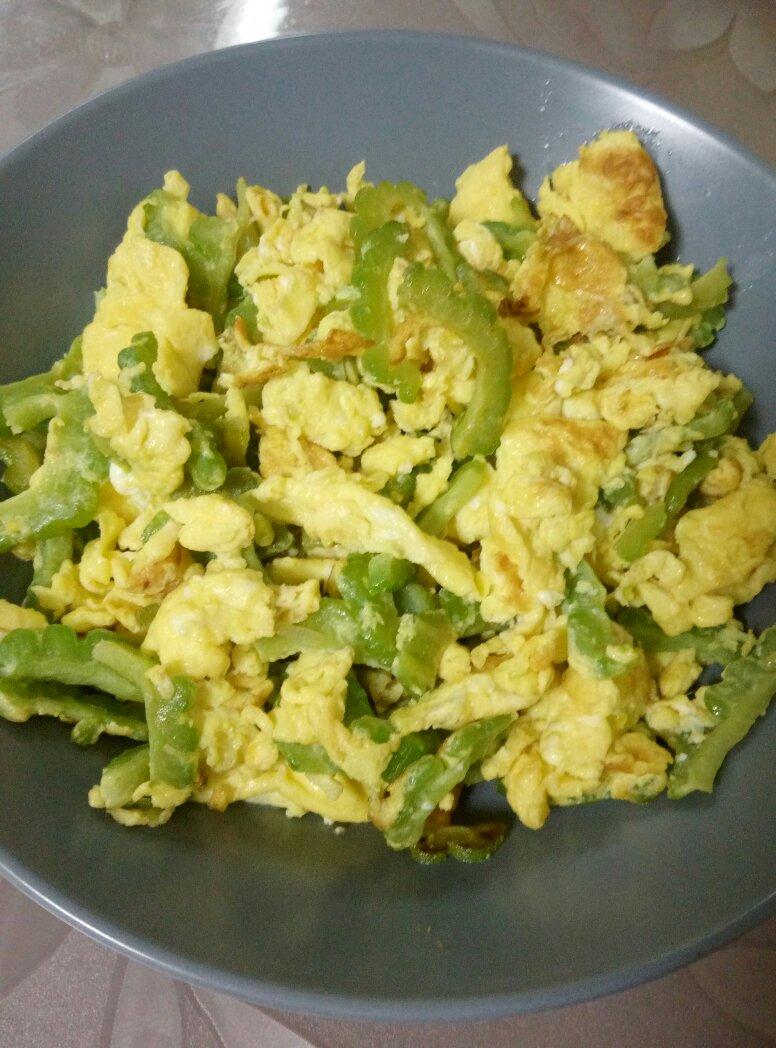 苦瓜炒蛋（清火菜）