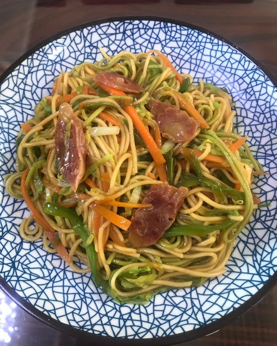 蔬菜炒面