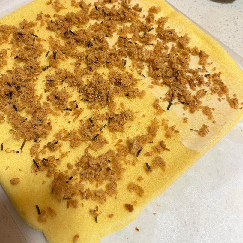 怎么卷都不裂的肉松蛋糕卷