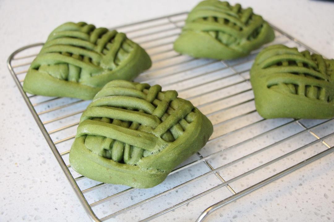 端午节|绿意盎然粽子面包