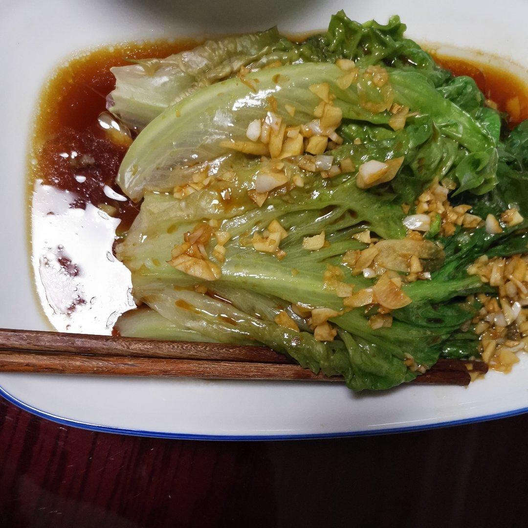 5分钟上桌的蚝油生菜