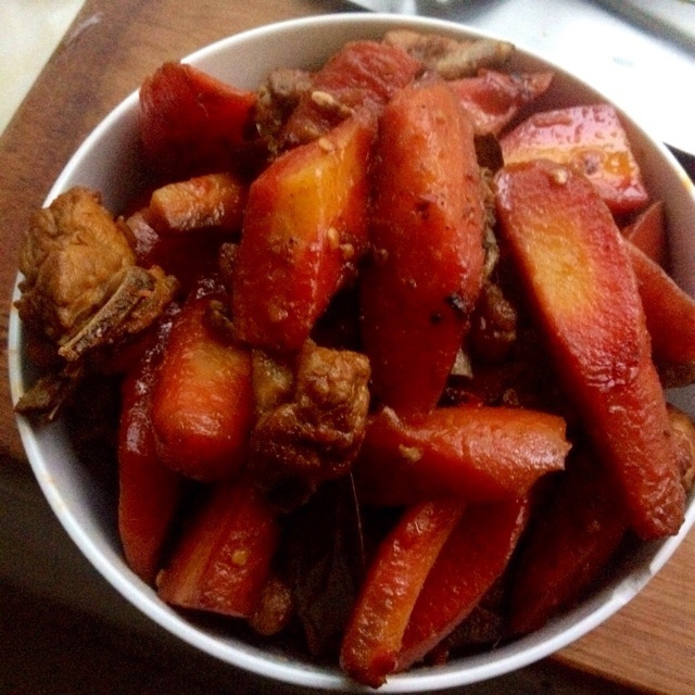 胡萝卜土豆炖排骨