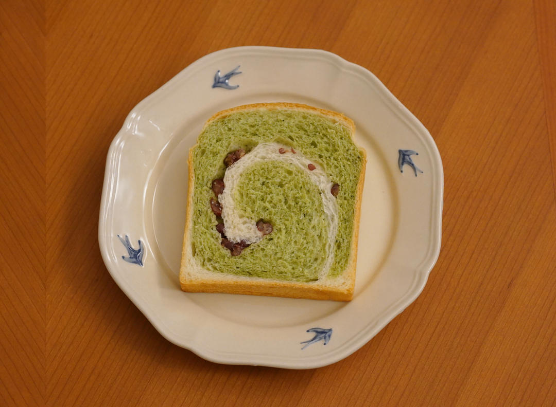 抹茶双色吐司