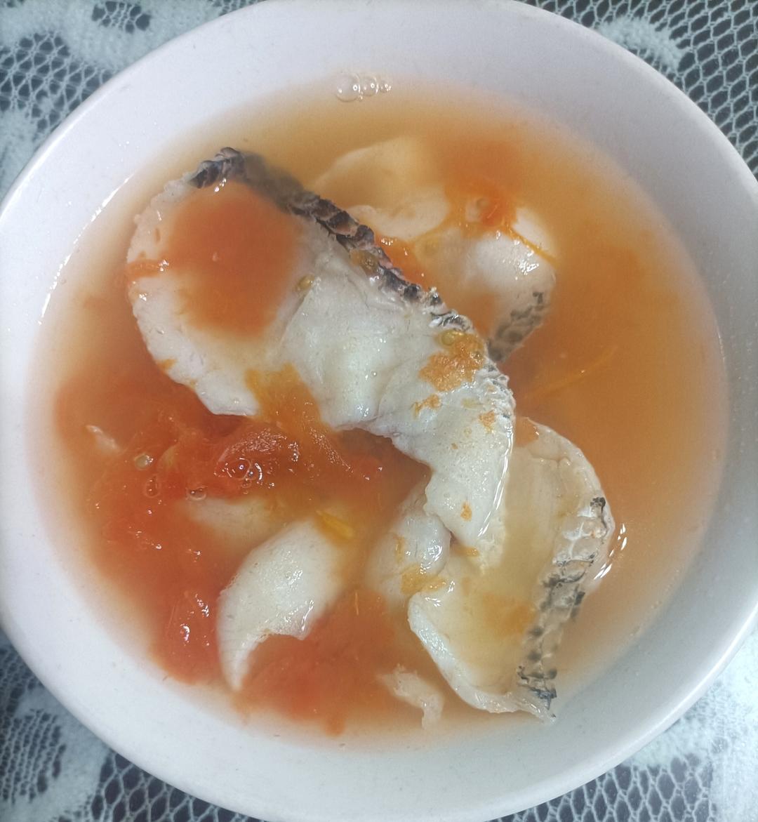 番茄黑鱼片汤