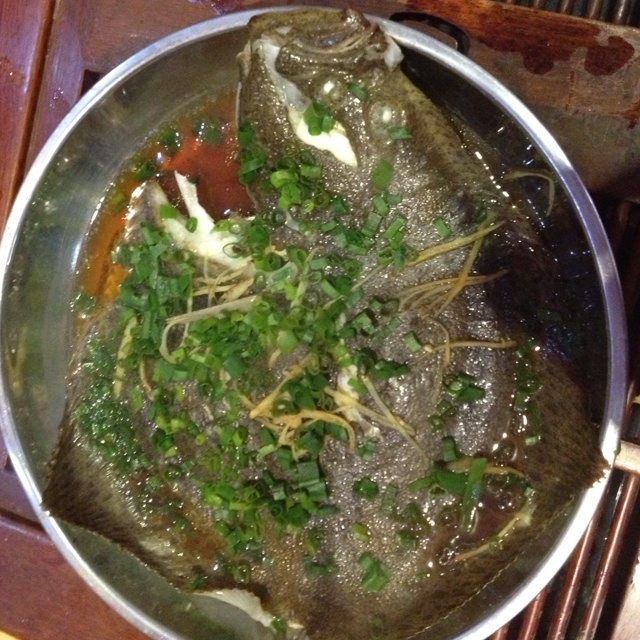清蒸多宝鱼