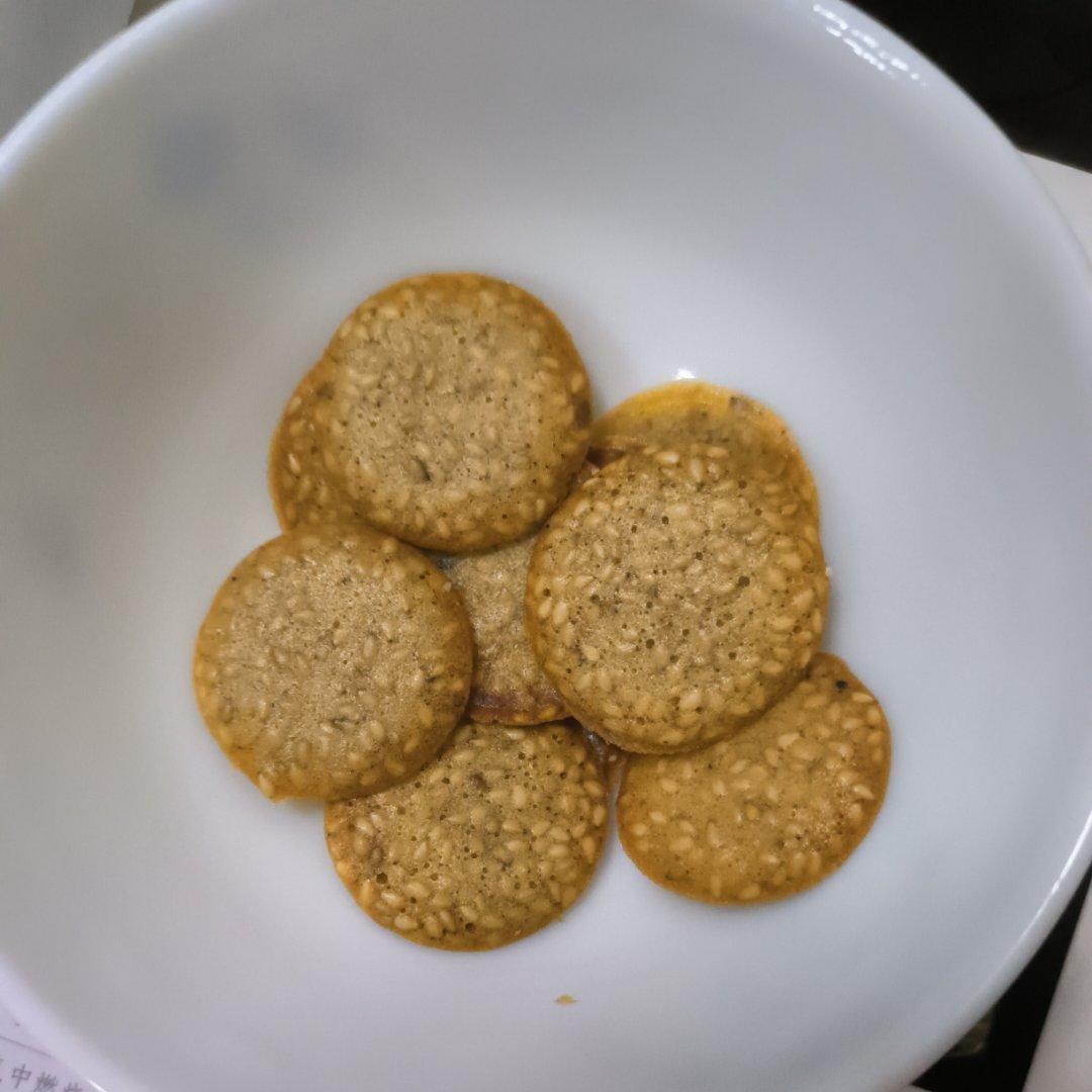 白芝麻薄脆饼干（消耗蛋白）