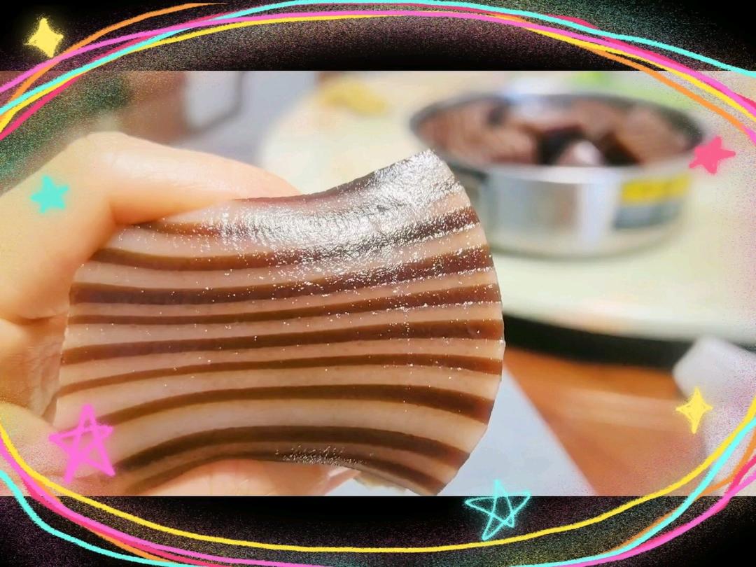 黑巧克力千层马蹄糕