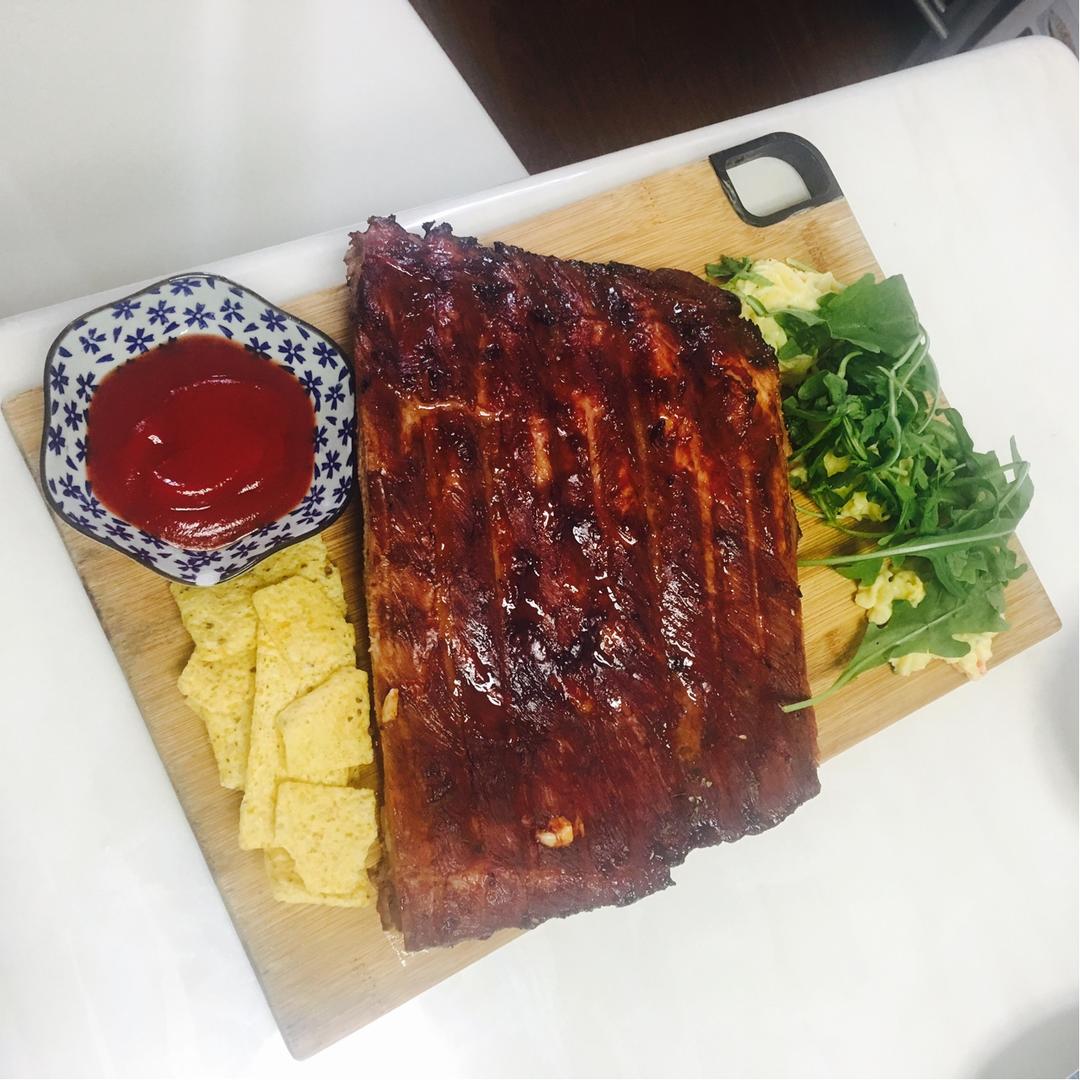 美式烤肋排