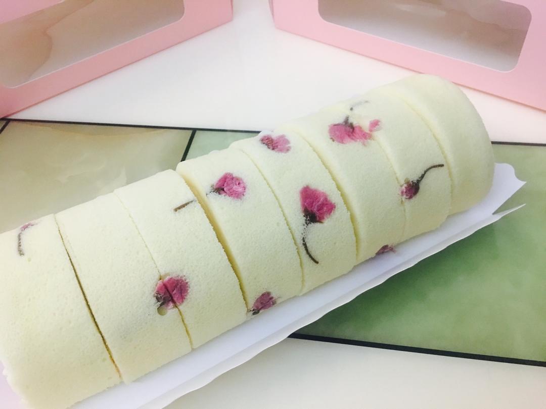 习惯微笑↘做的樱花蛋糕卷(关于毛巾面的一切)