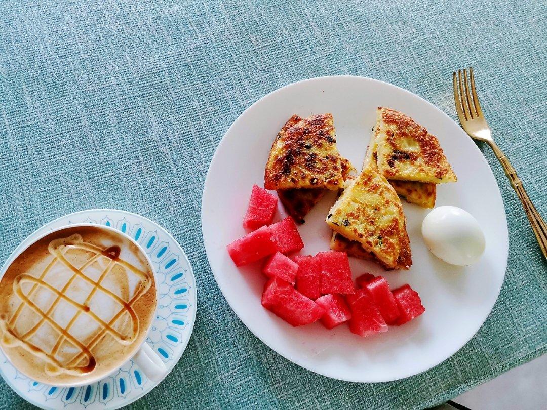 鸡蛋土豆饼