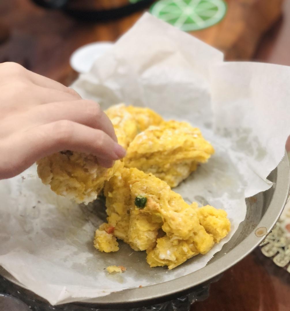 菠菜南瓜奶酪丹波面包丨健康·烘焙