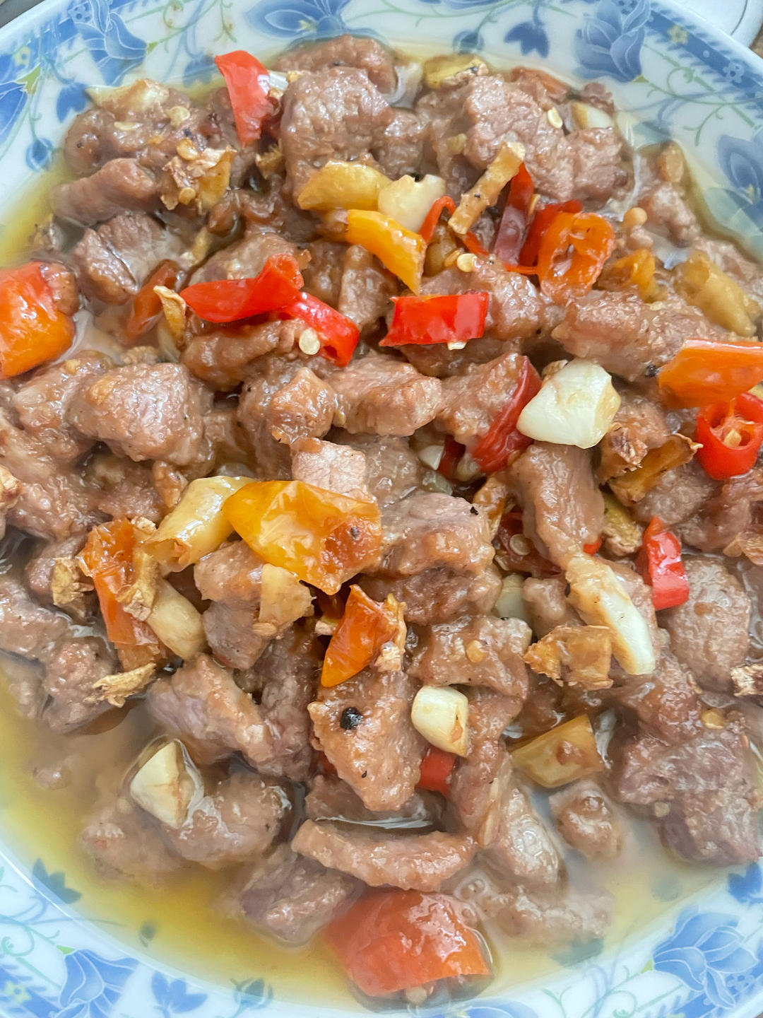 小炒黄牛肉，肉嫩味香！太好吃了简直是米饭杀手！