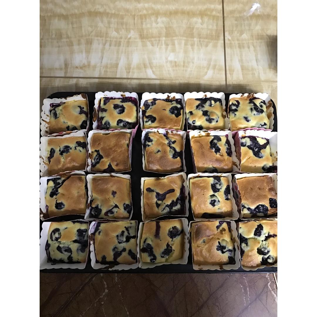 蓝莓玛芬蛋糕 Blueberry Muffin