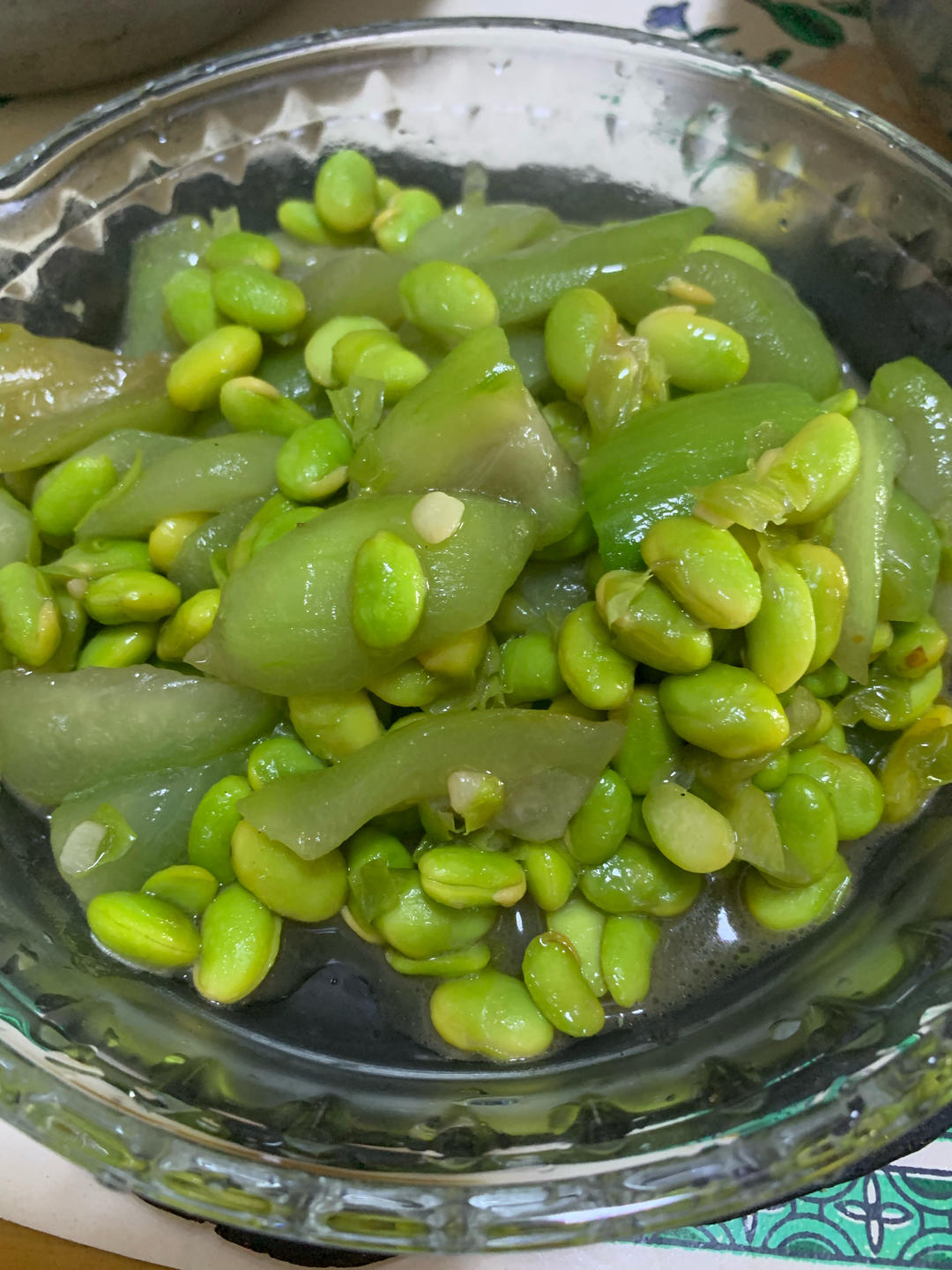 丝瓜毛豆