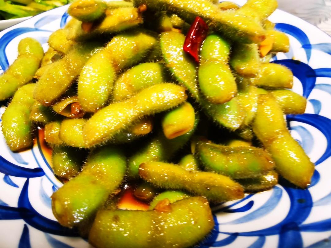 夏日爽口凉拌毛豆