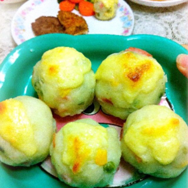 香焗培根土豆泥