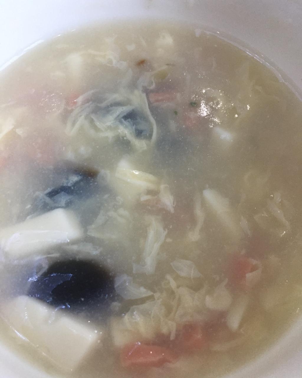 皮蛋豆腐羹