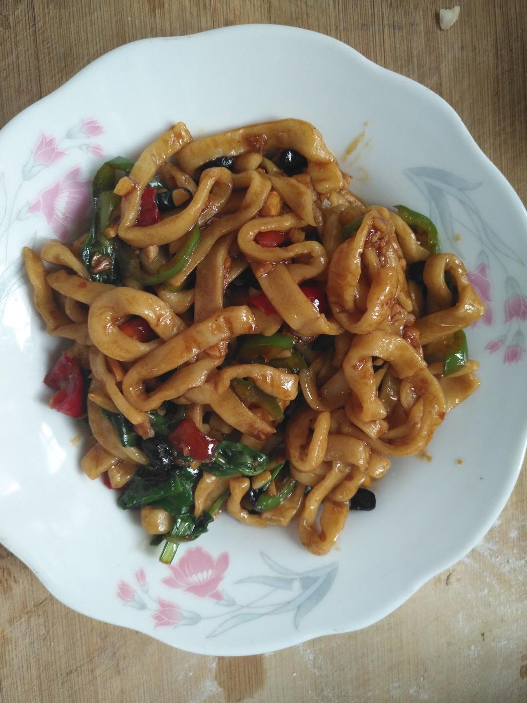 肉丝炒面（附手擀面做法）