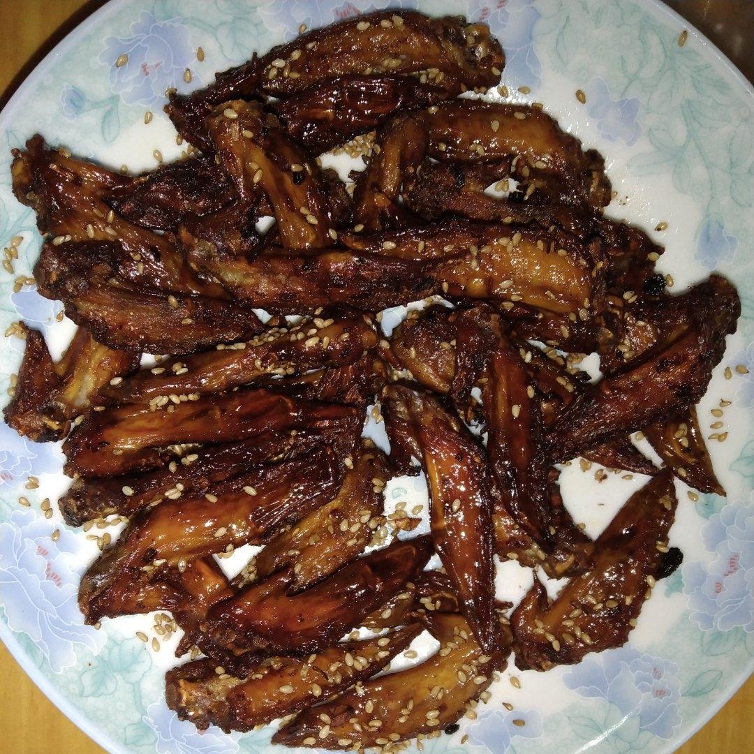 追剧下酒小零食！鸡翅尖！空气炸锅版（不放一滴油）
