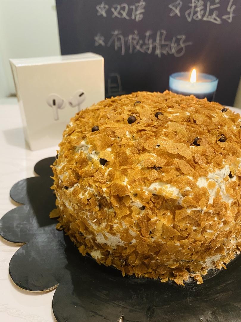 好吃到流泪的奥利奥咸奶油盒子蛋糕