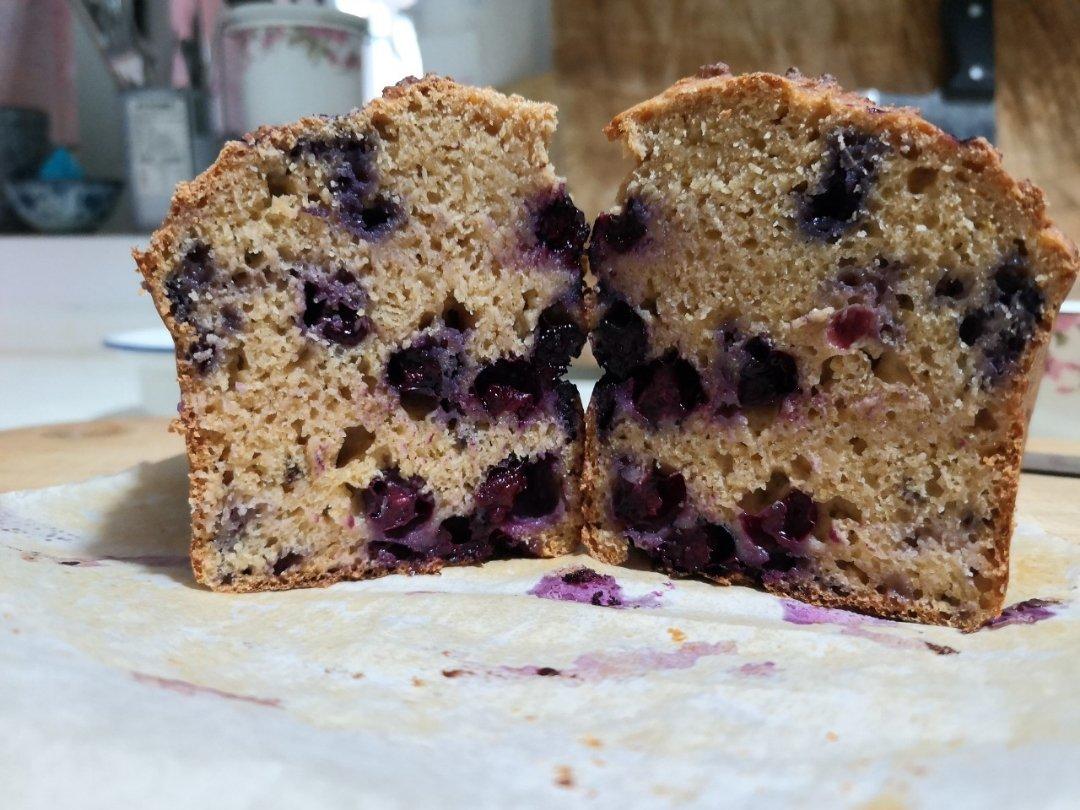 柠檬蓝莓快手面包丨健康·烘焙