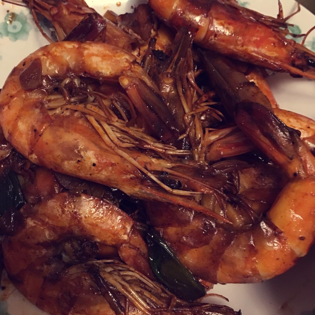 油焖大虾