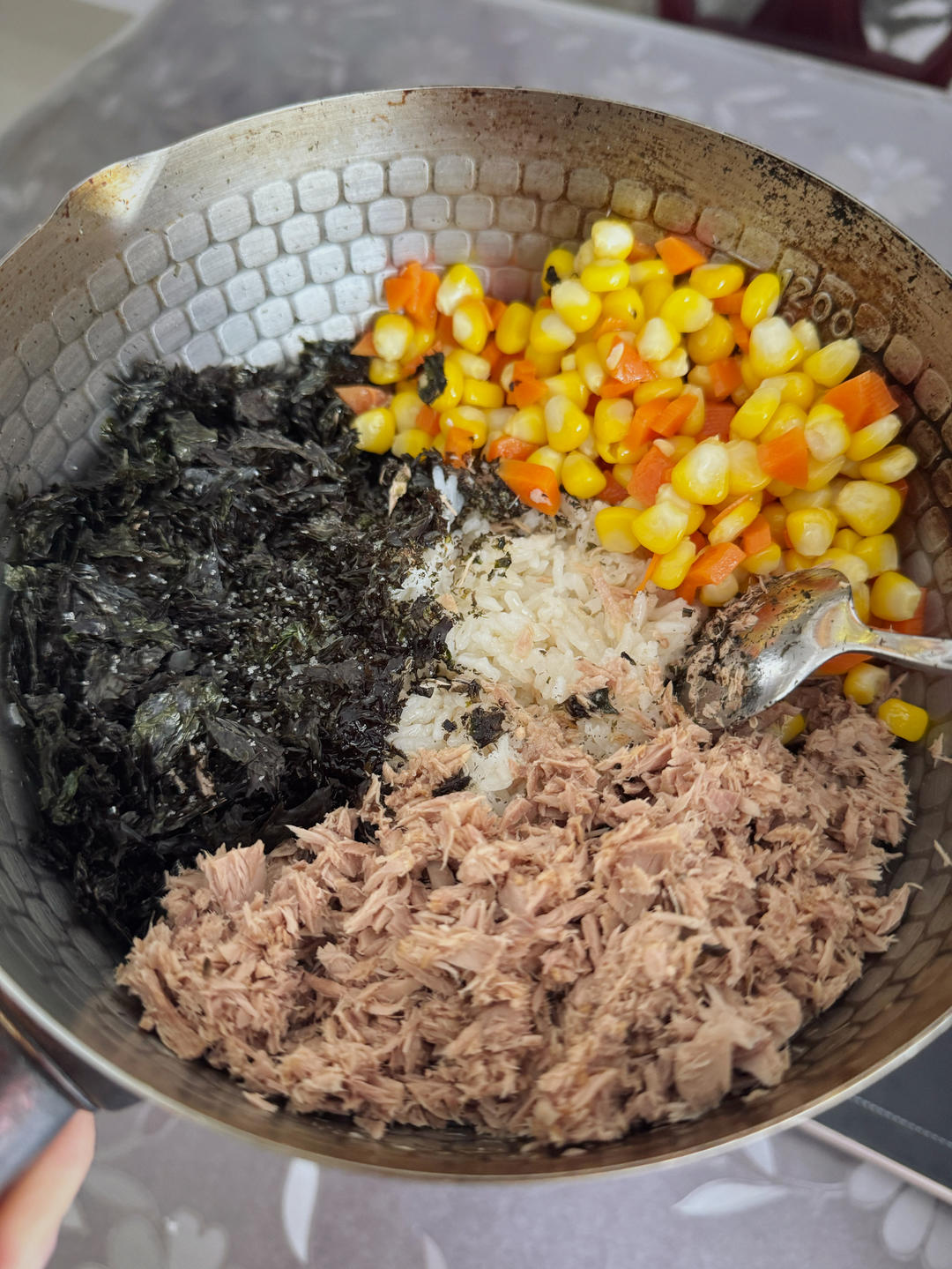 金枪鱼美味吃法（韩式拌饭）