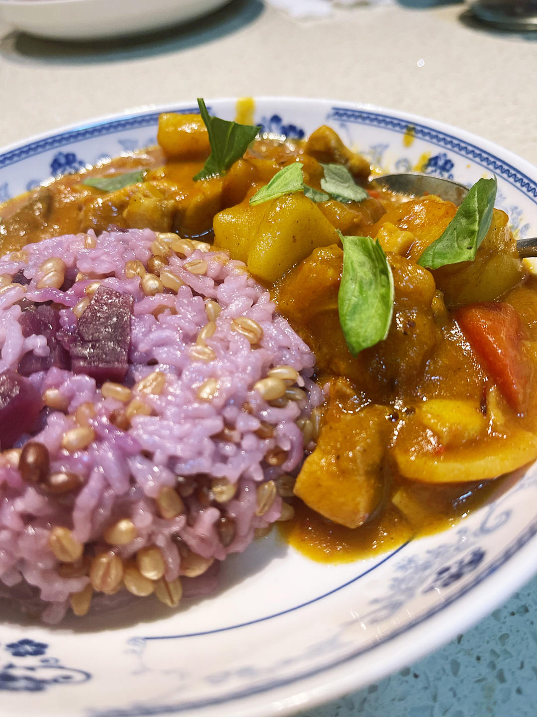 咖喱鸡肉饭