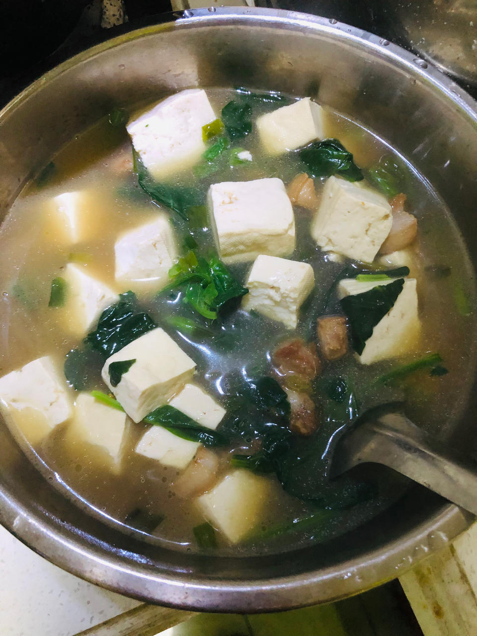 鲜到让人起飞的菠菜汤