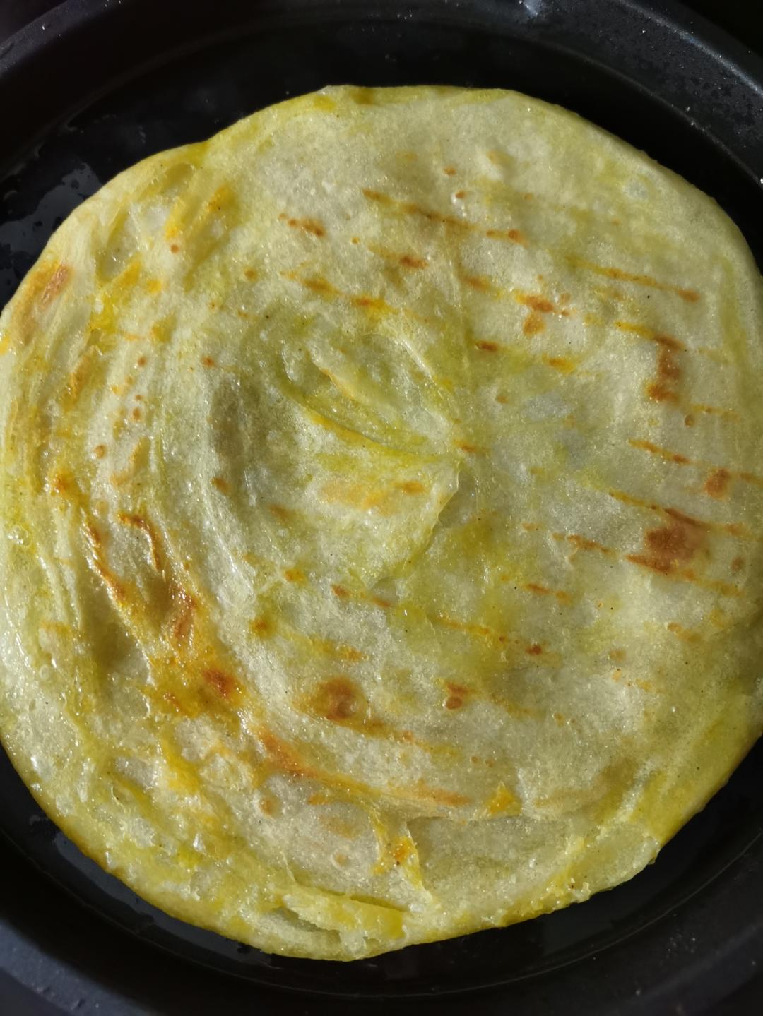 烙饼不硬的小窍门 掌握了你也能看出柔软多层凉了不硬的小油饼