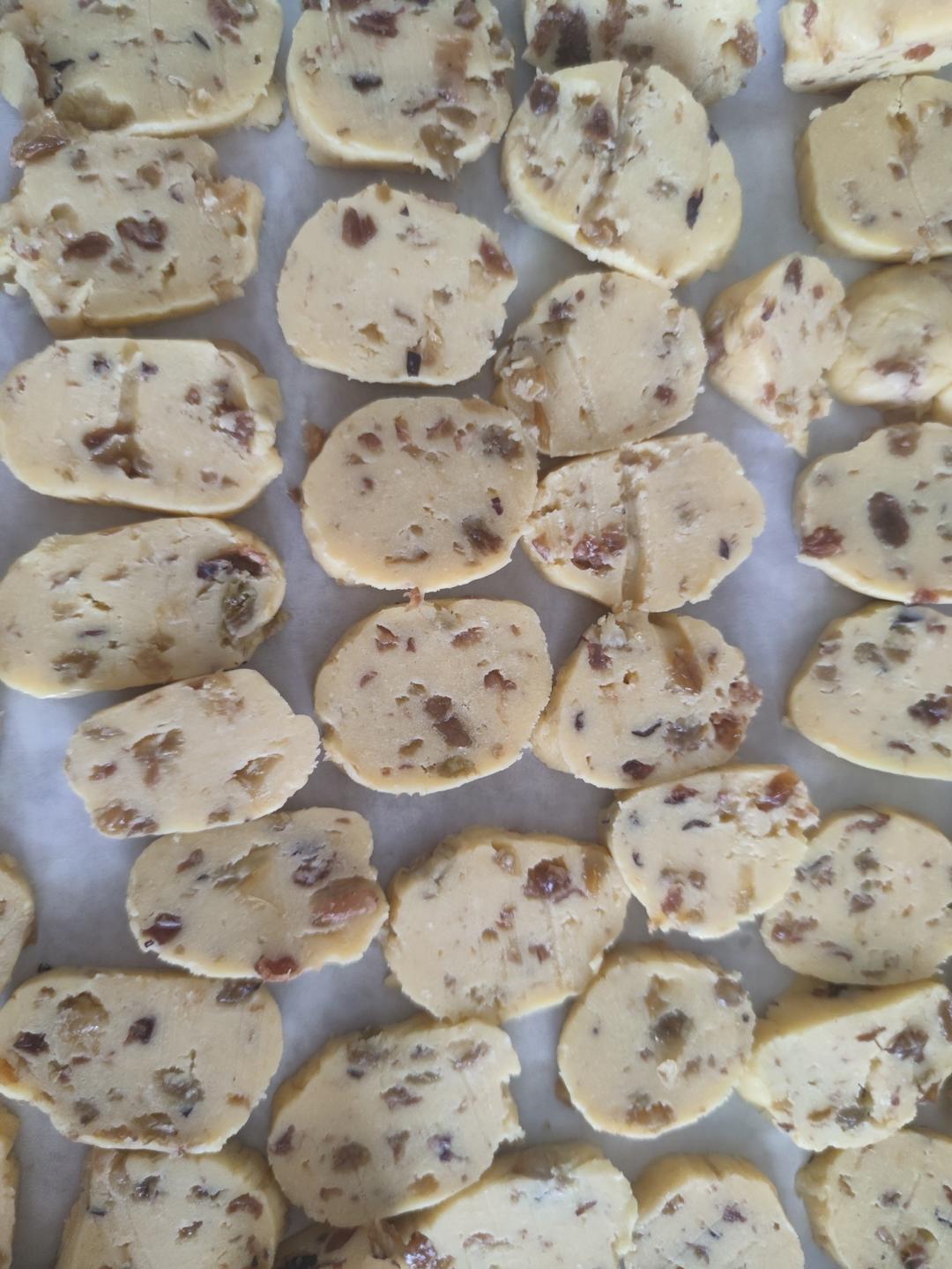 懒人版低糖葡萄干饼干