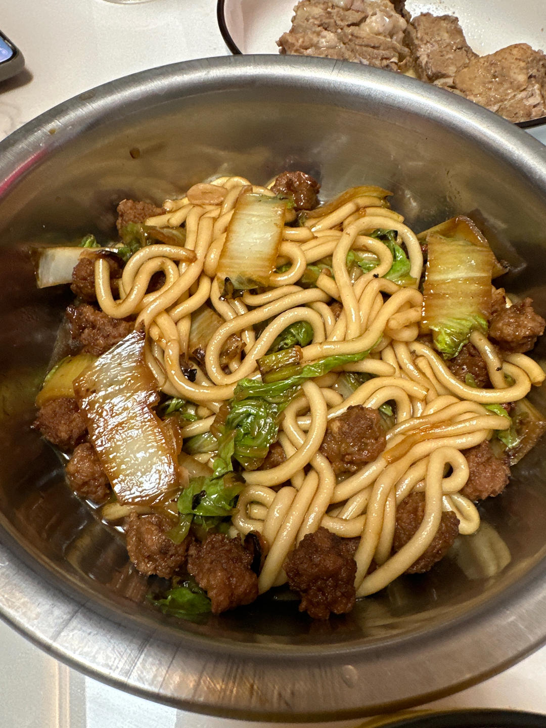 白菜粉条炖丸子